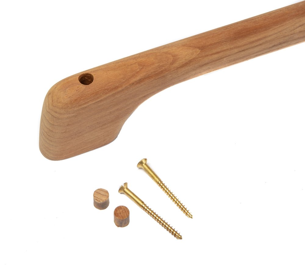 Toallero tradicional de teca maciza de 23"