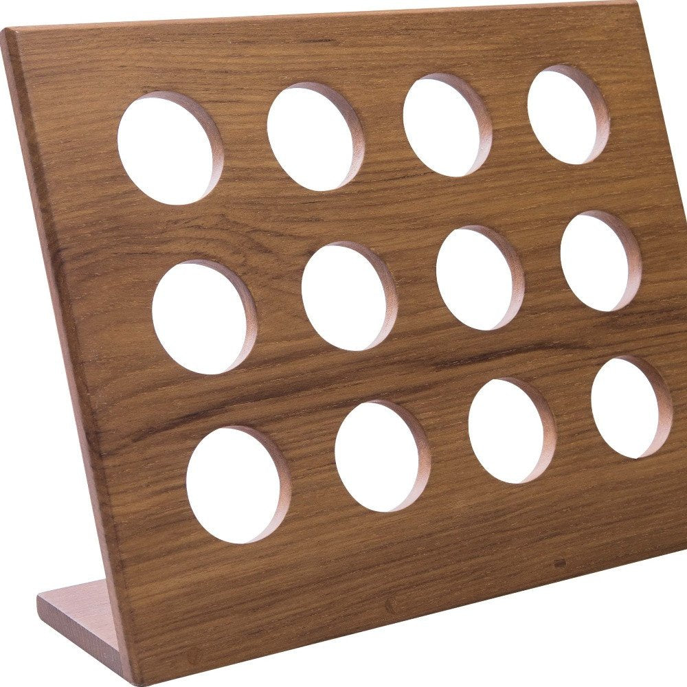 Mueble de madera para café independiente de 12 pulgadas con accesorios y almacenamiento