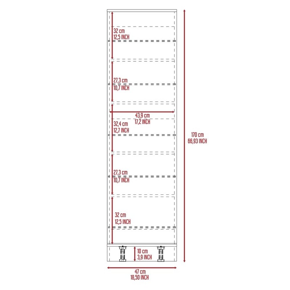 Black Ten Pair Shoe Rack