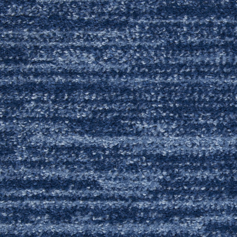 10' Blue Indoor Outdoor Runner Rug