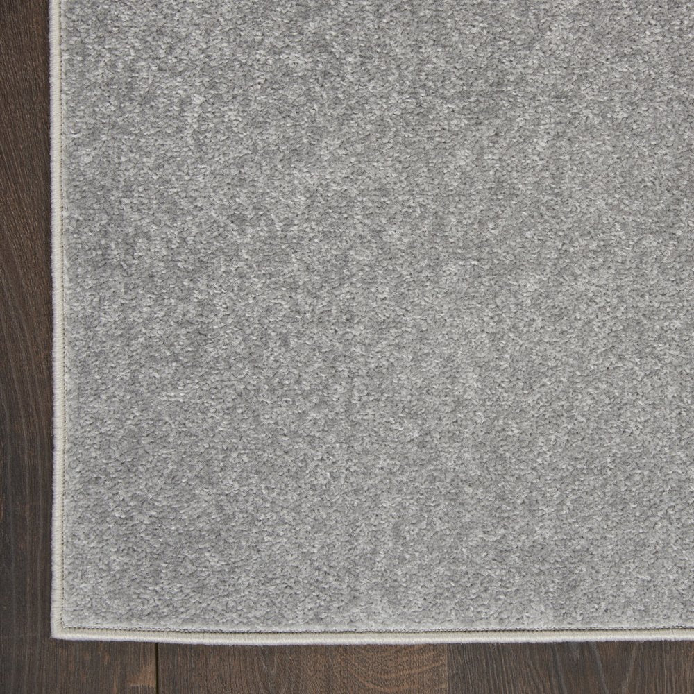 10' Gray Indoor Outdoor Runner Rug