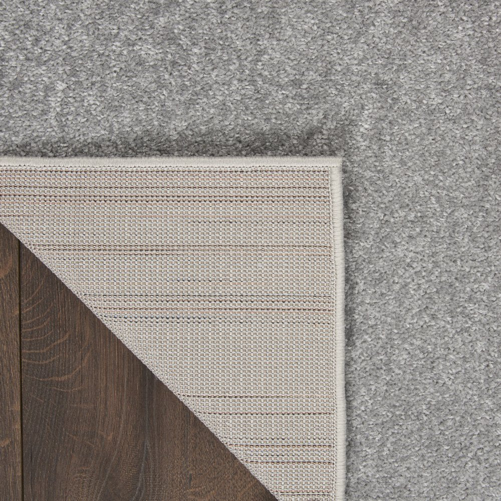 10' Gray Indoor Outdoor Runner Rug