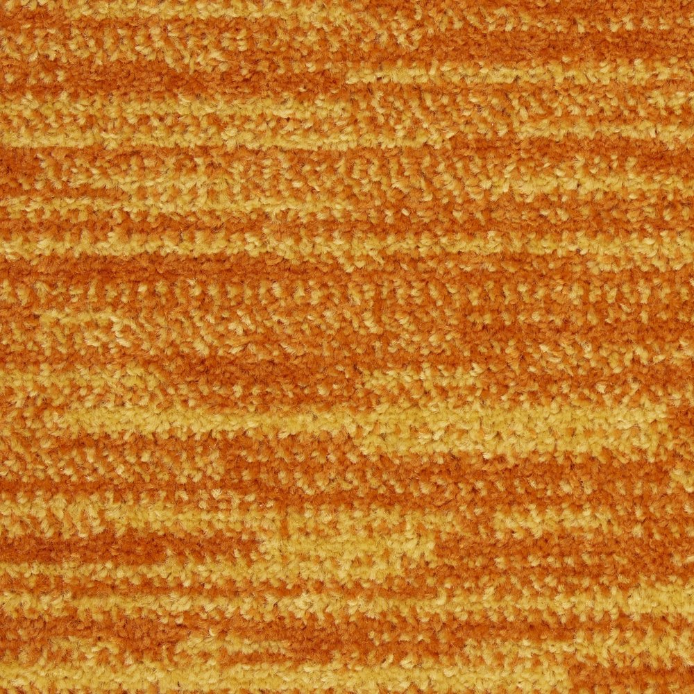 10' Orange Indoor Outdoor Runner Rug