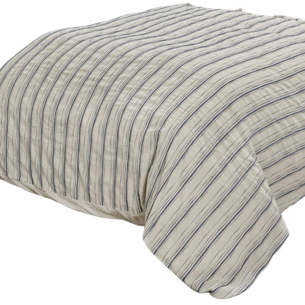 Funda nórdica de lino natural King de 300 hilos, solo limpieza en seco