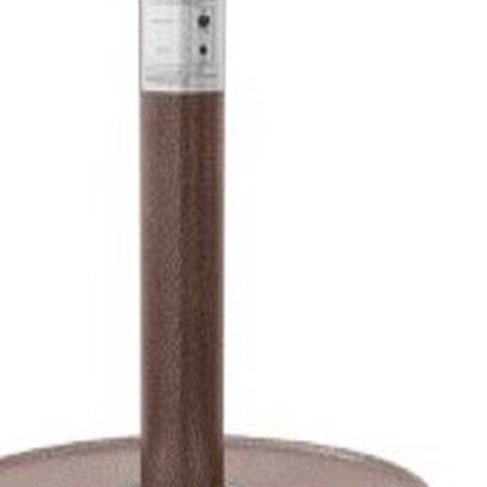 Calentador de patio cilíndrico de propano de acero y bronce de 48 000 BTU
