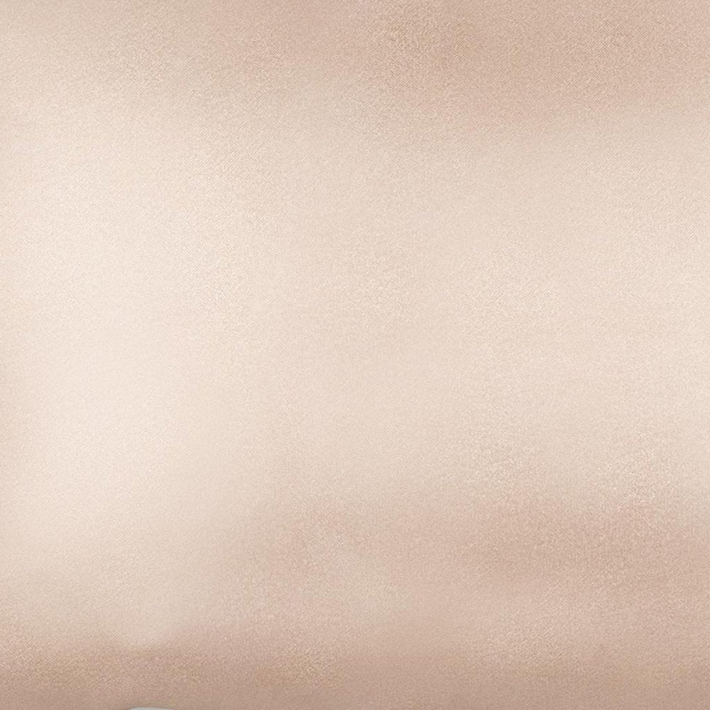 Funda de almohada de seda color champán con extremos abiertos