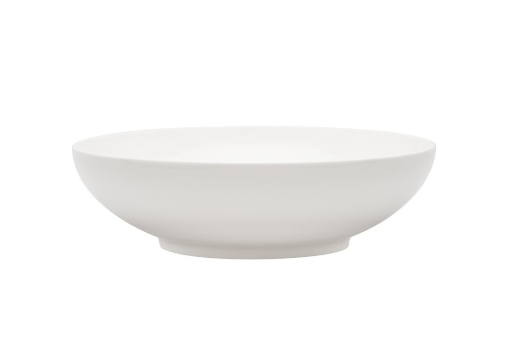 Servicio de porcelana blanca de seis piezas para juego de seis cuencos
