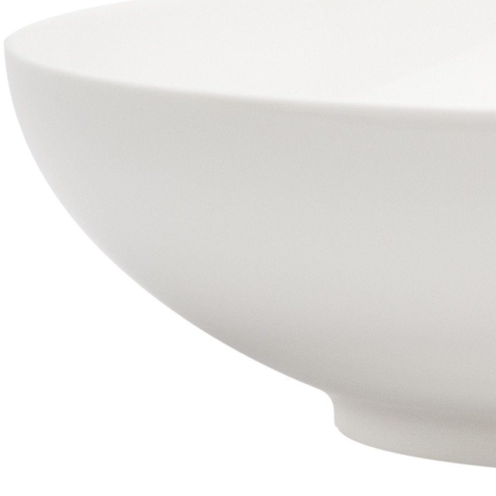 Servicio de porcelana blanca de seis piezas para juego de seis cuencos