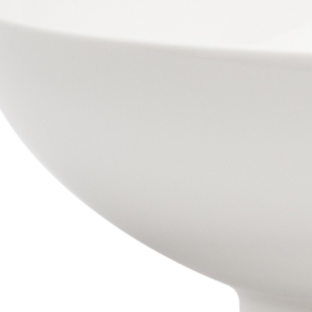 Servicio de porcelana blanca de seis piezas para juego de seis cuencos