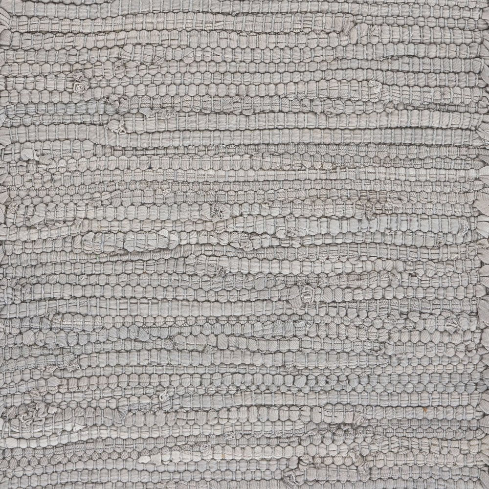 80" Navy Blue And Natural Solid With Border Cotton Table Runner