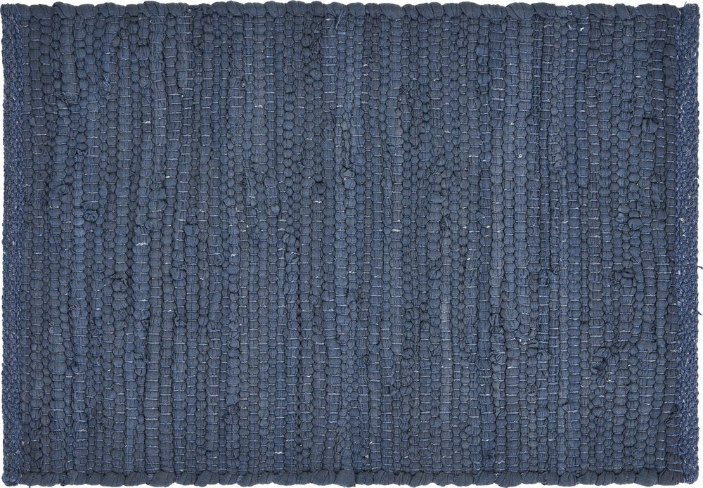 19" Set of Four Navy Blue Cotton Placemats
