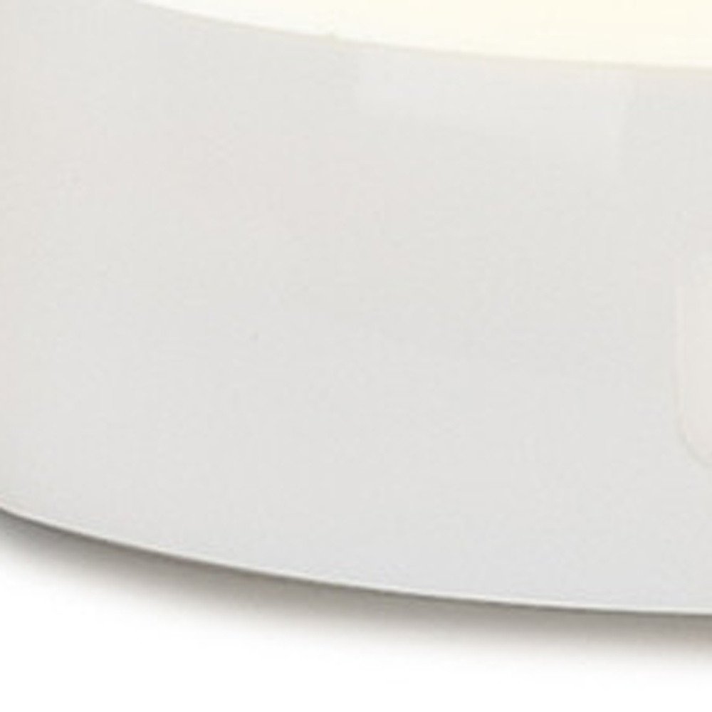 Set of Two White Flameless Pillar Candles