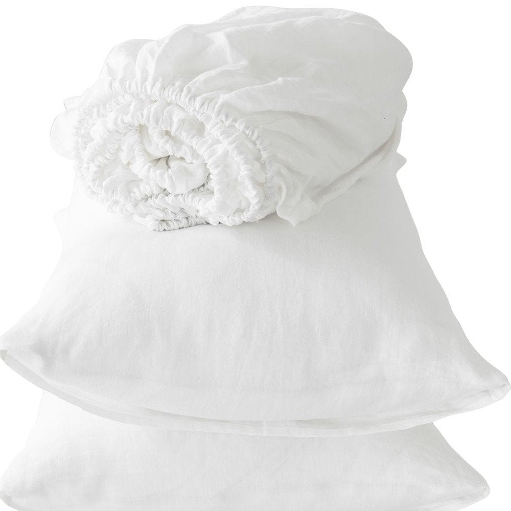 Four Piece Cloud Linen Sheet Set