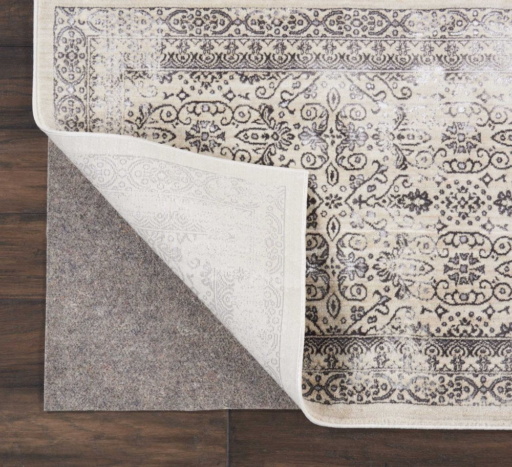 2' x 3' Gray Non Slip Rug Pad