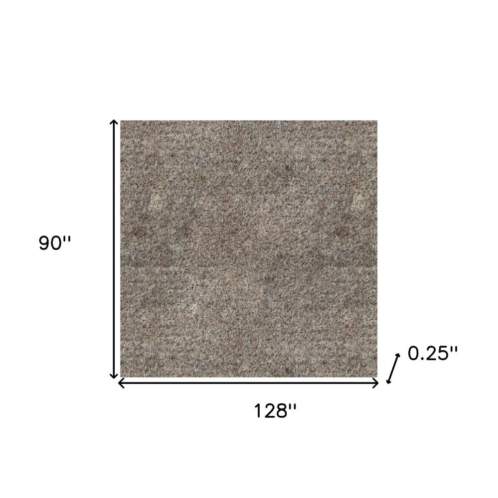 8' x 10' Gray Non Slip Rug Pad