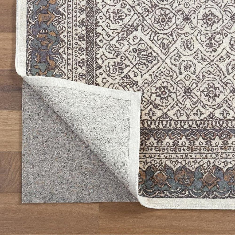 5' x 7' Gray Non Slip Rug Pad