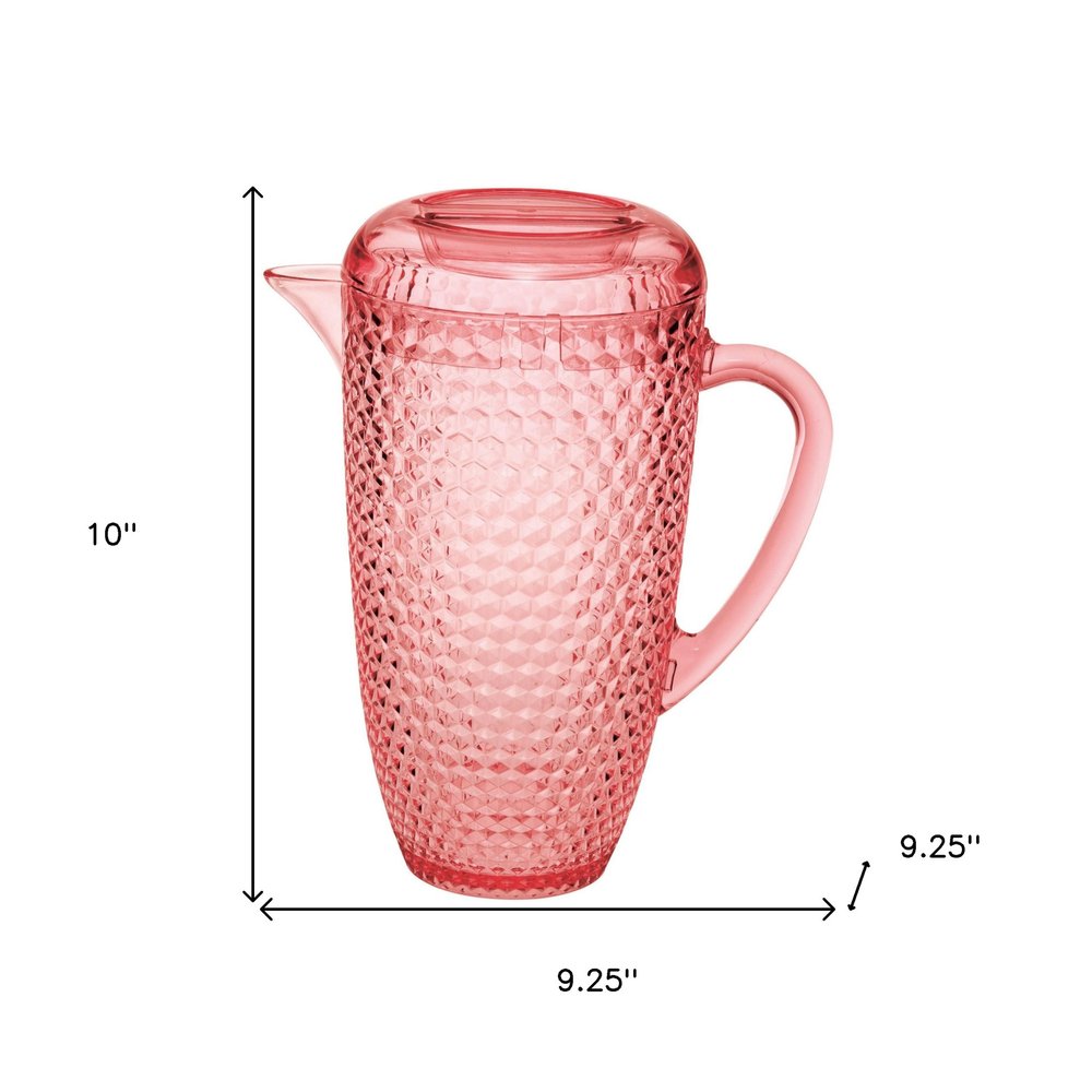 2.5 Quart Blue Diamond Acrylic Pitcher