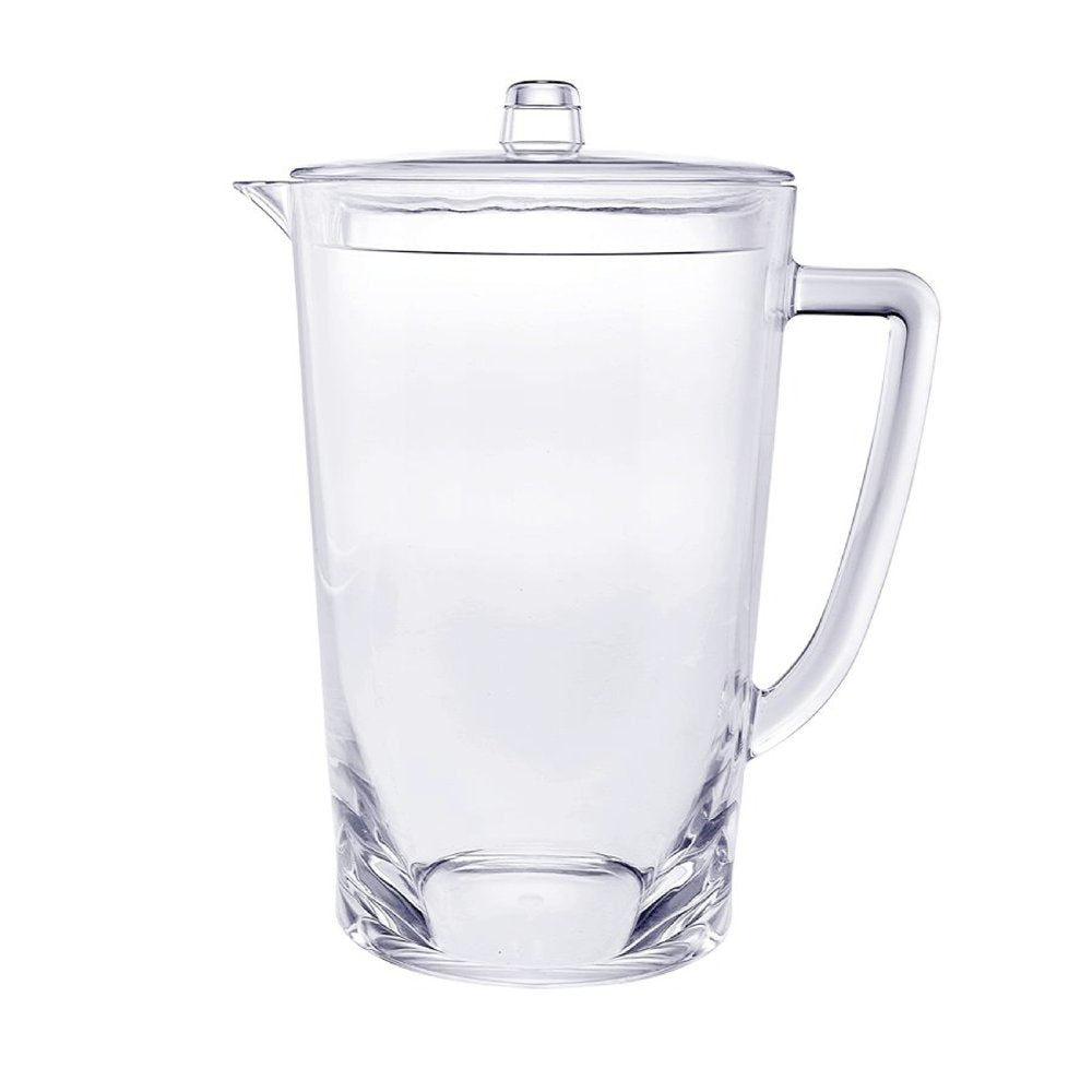 Jarra de acrílico transparente de 2,75 cuartos