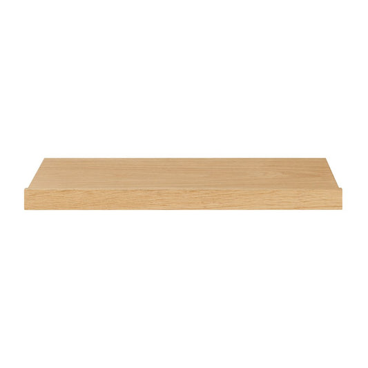 Estante flotante de pared de madera de roble de 23"