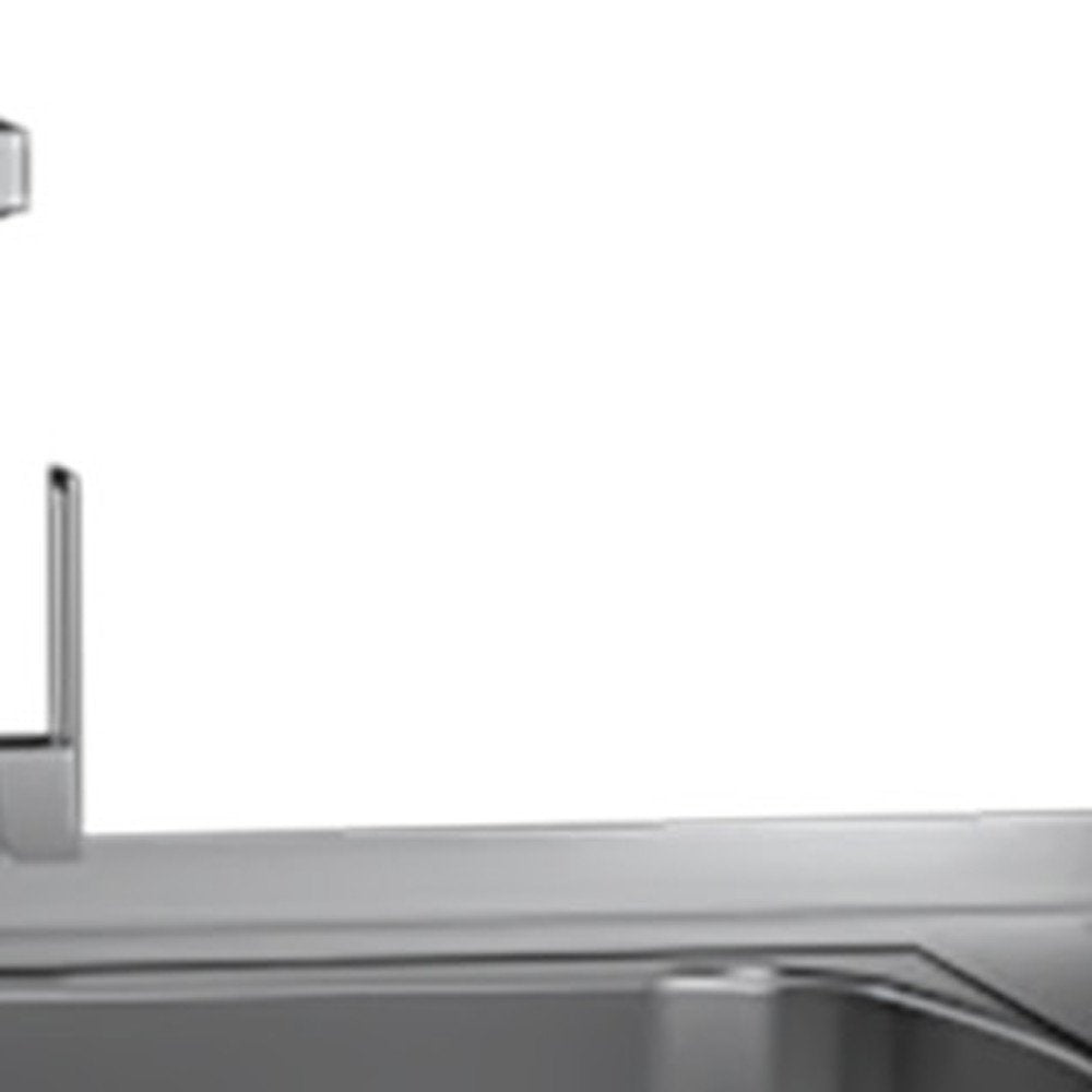 Gabinete blanco de 39" con dos estantes