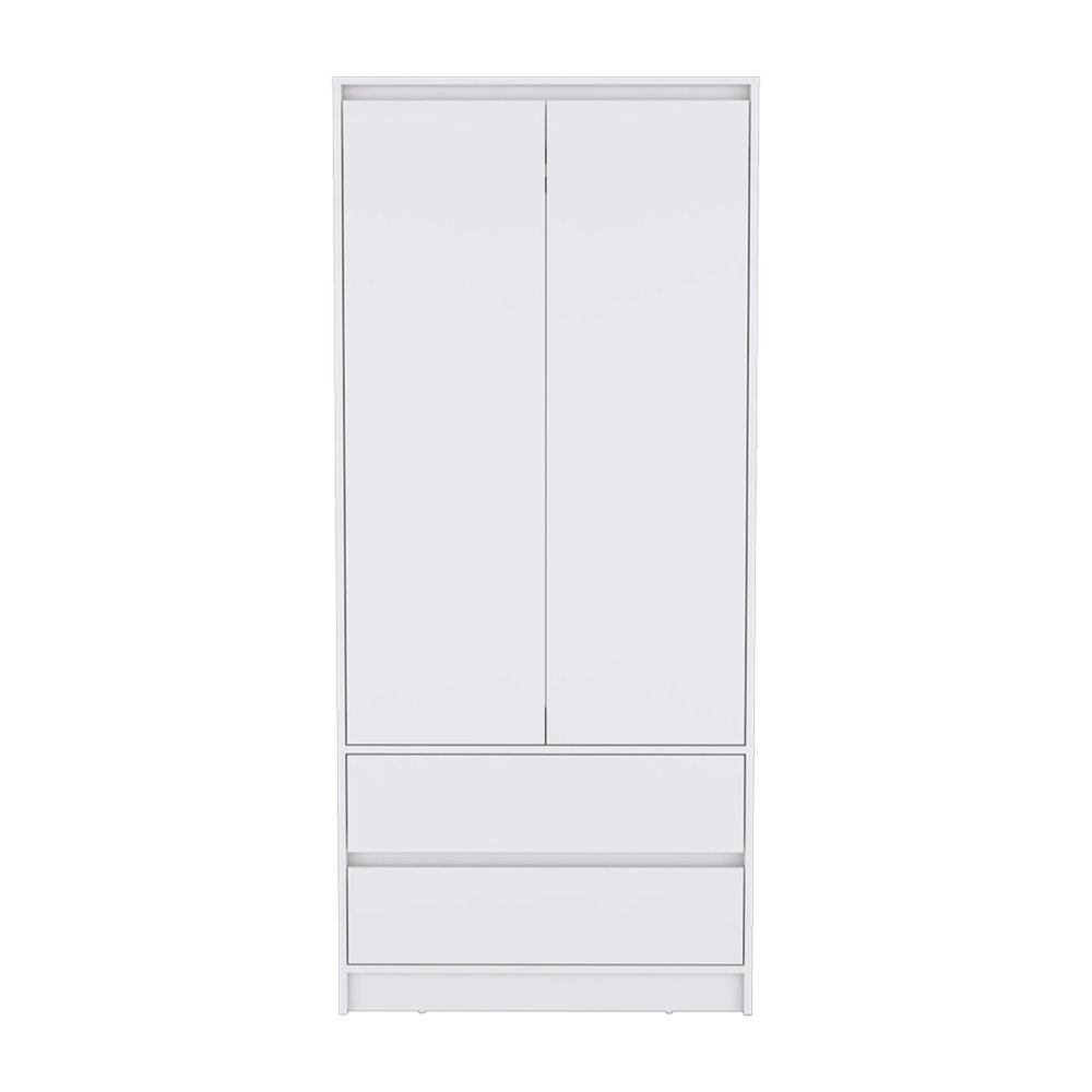 Three Piece White Bedroom Set
