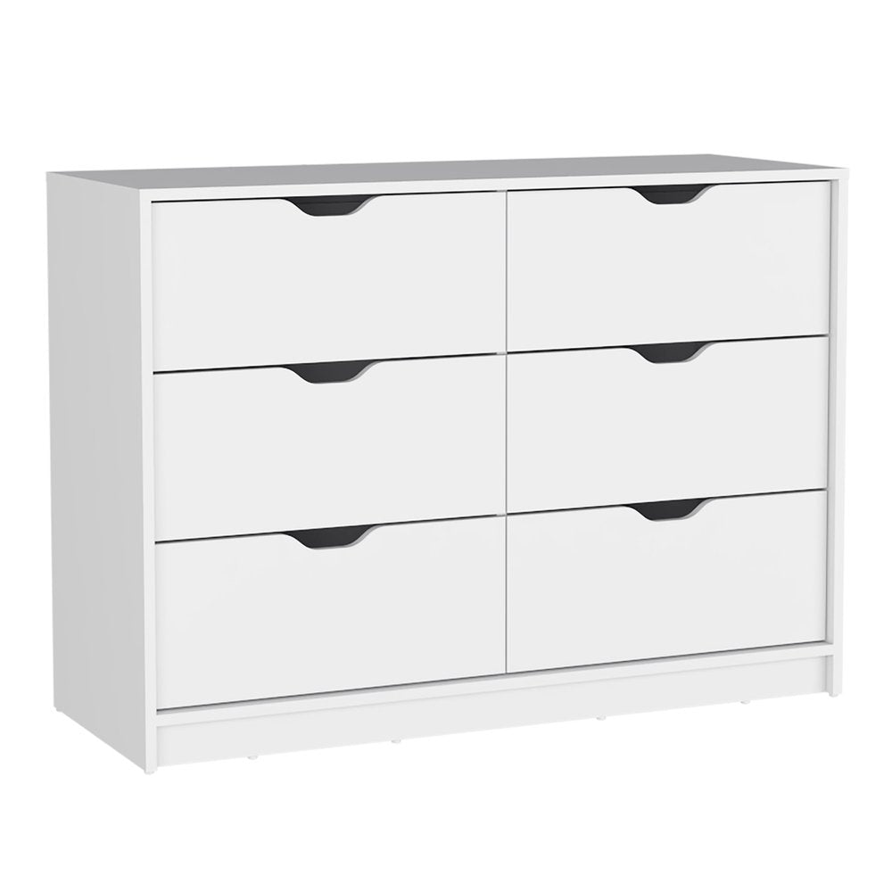 Two Piece White Bedroom Set