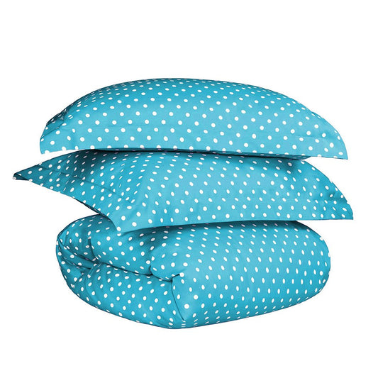 Juego de funda nórdica lavable Aqua King de mezcla de algodón de 600 hilos
