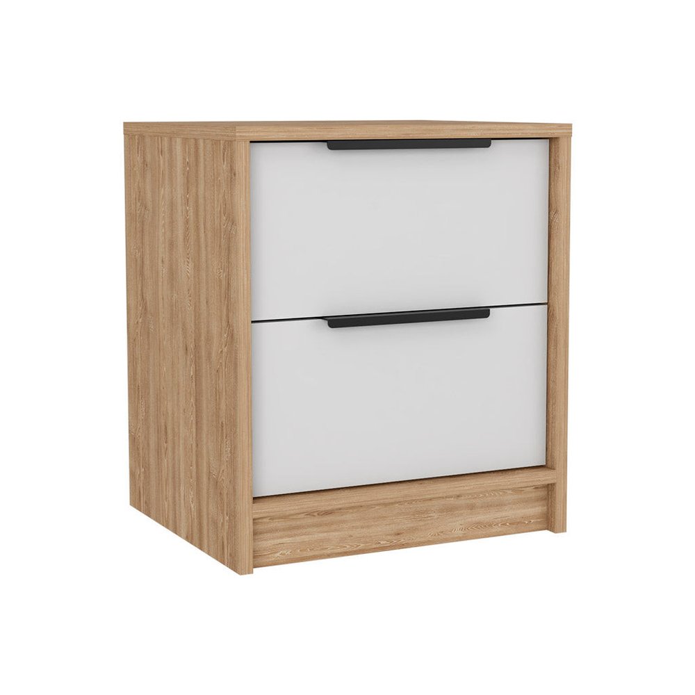 47" White Four Drawer Dresser