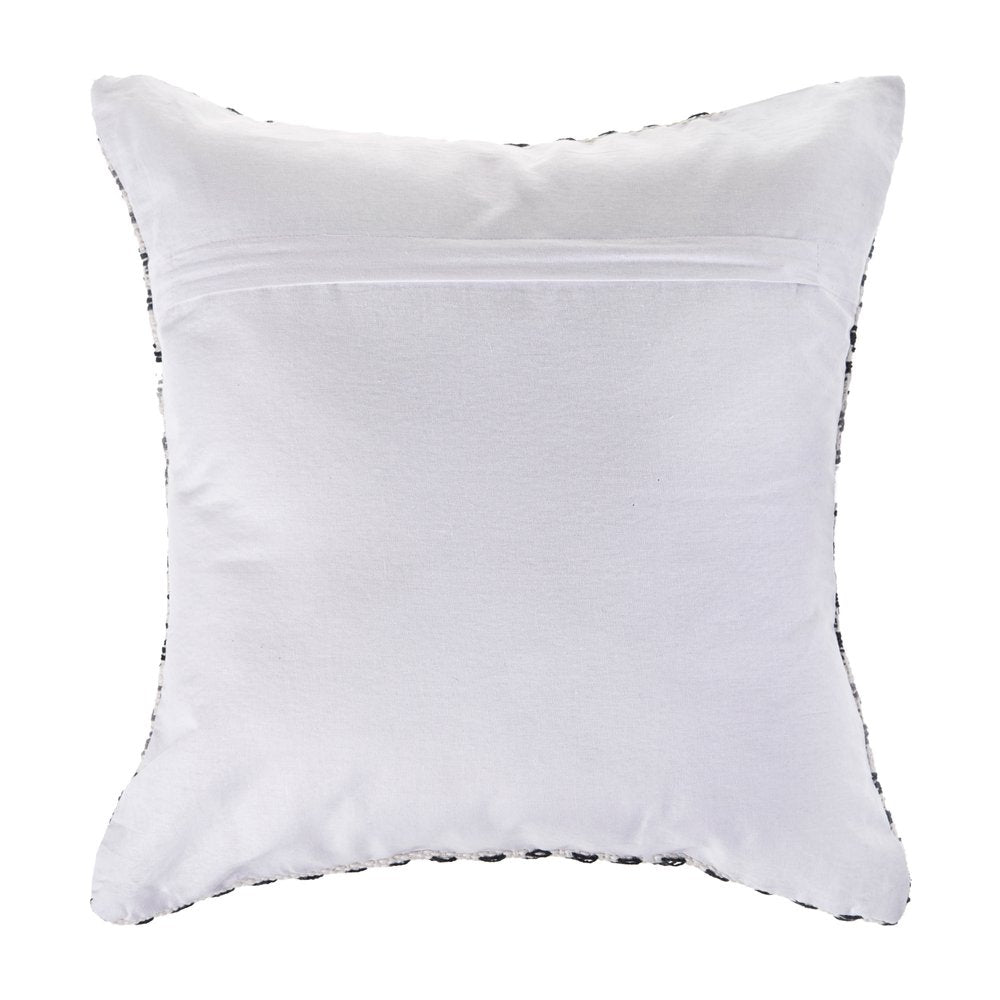 Set of Two 18" X 18" Blue Beach Chevron Cotton Zippered Pillow