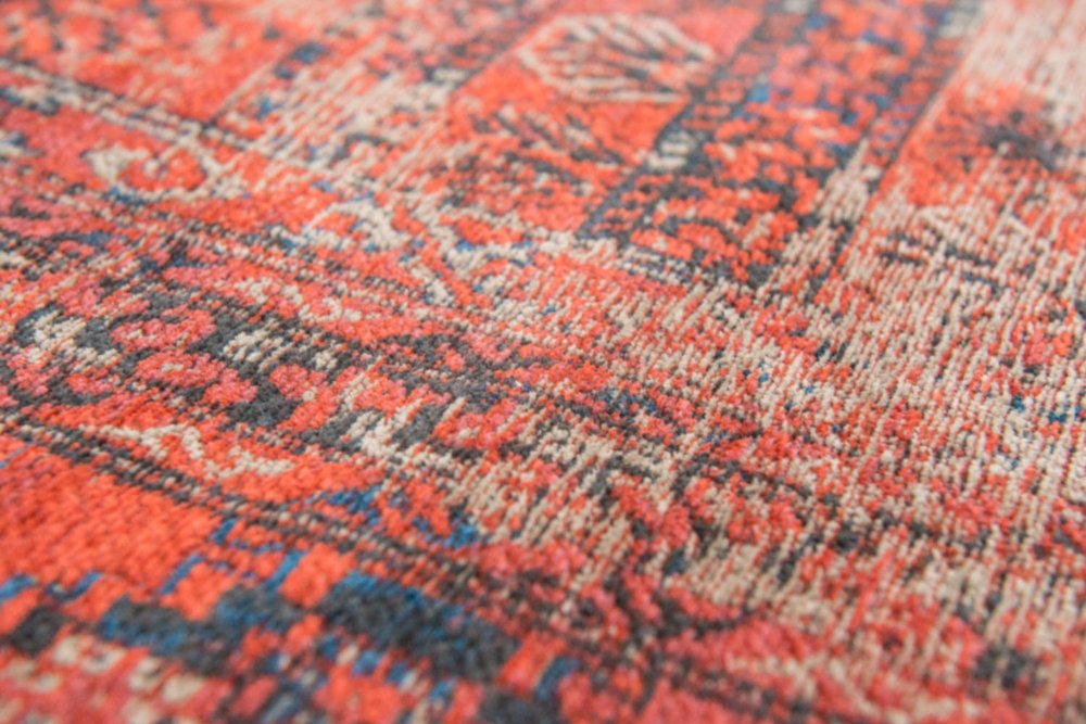 9' X 13' Red Oriental Non Skid Area Rug