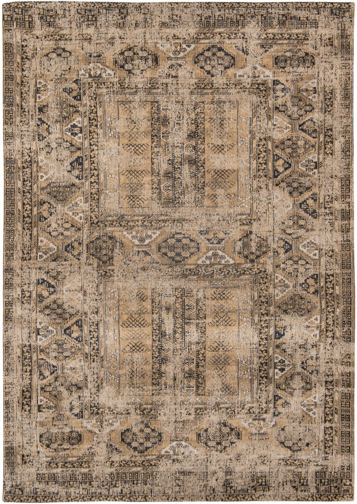 9' X 13' Brown Oriental Non Skid Area Rug