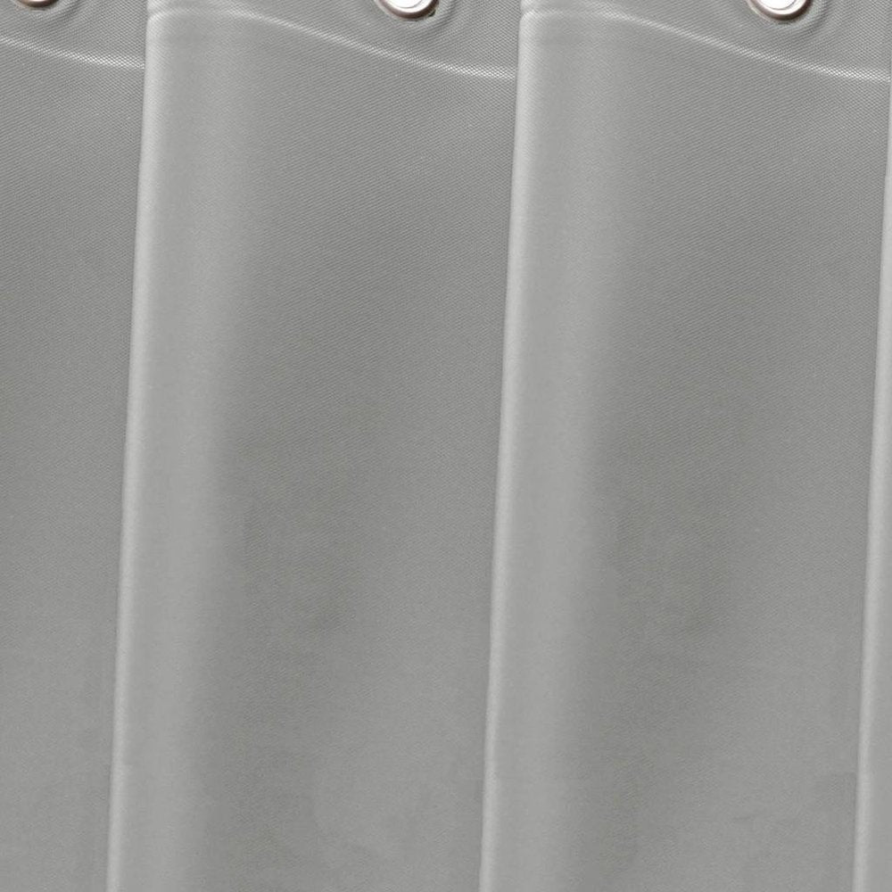 72" White Vinyl Shower Curtain Liner
