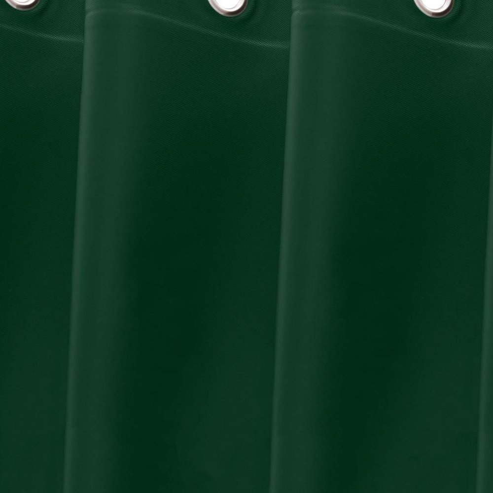 72" White Vinyl Shower Curtain Liner