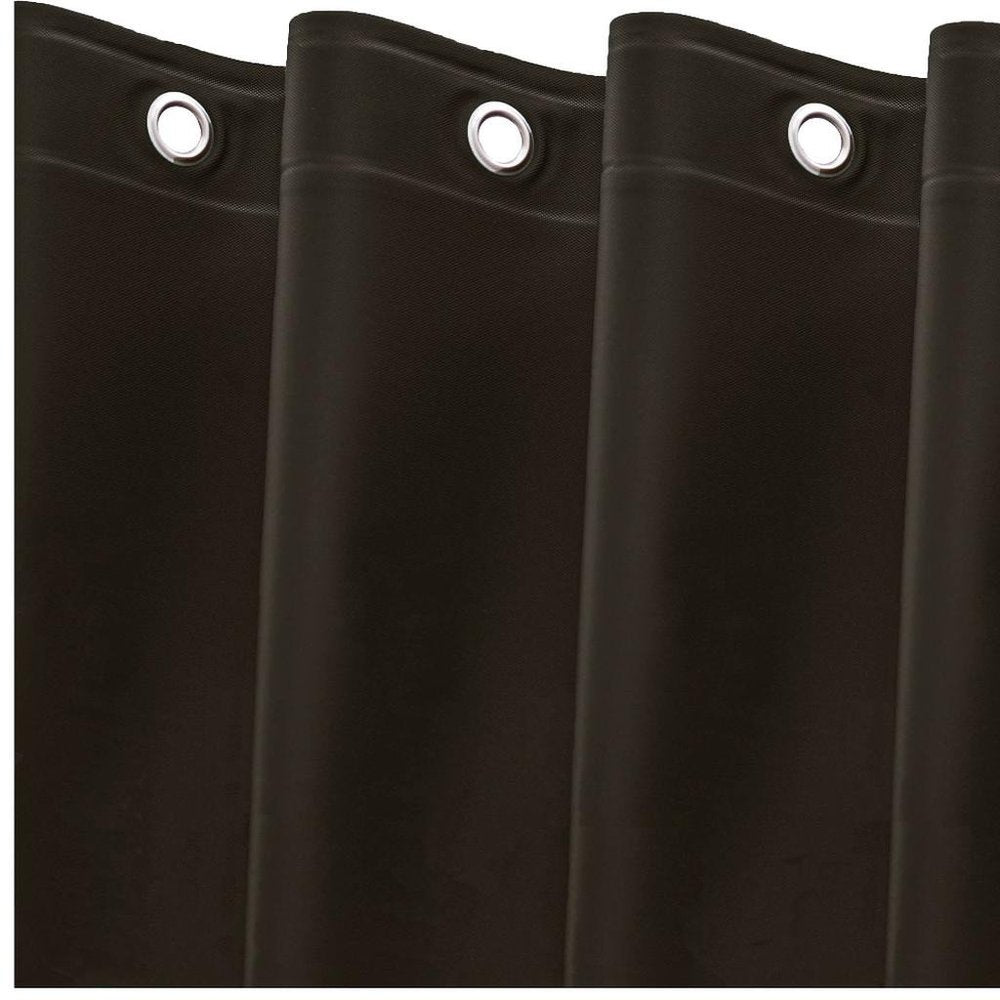 72" White Vinyl Shower Curtain Liner