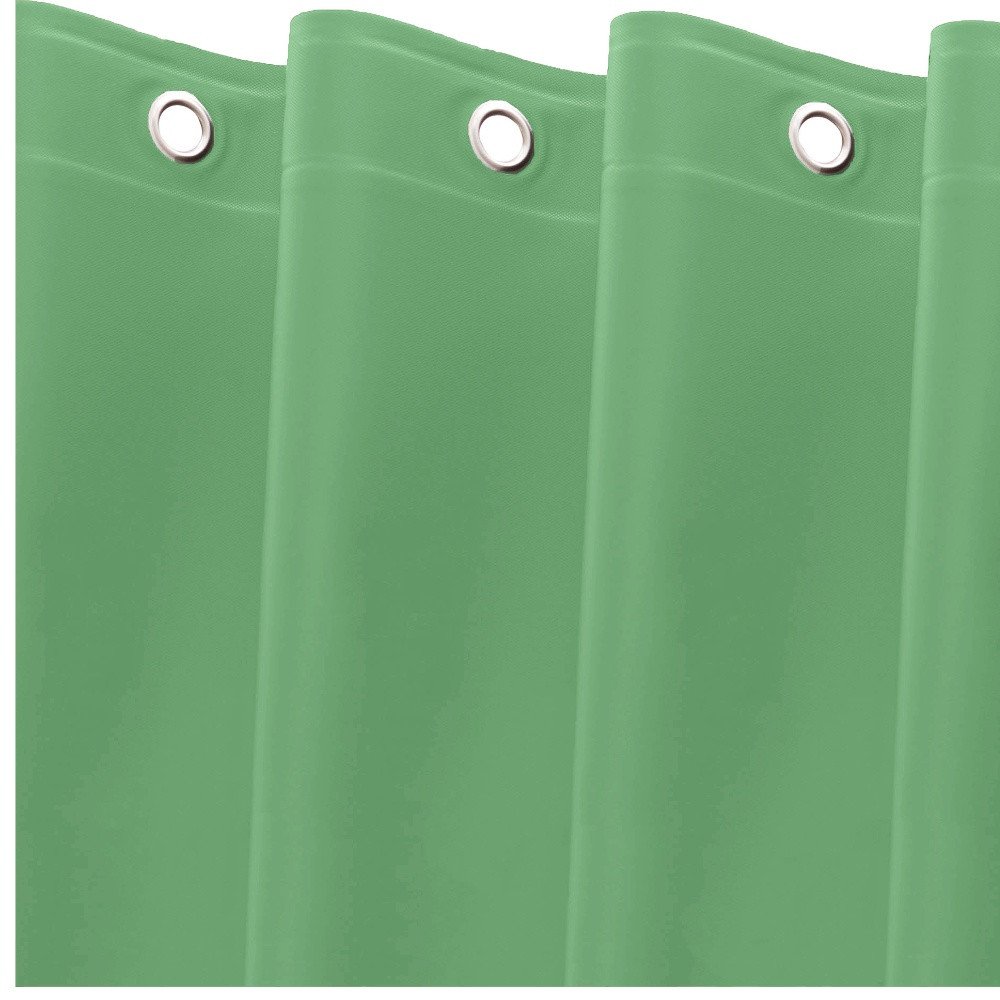 72" White Vinyl Shower Curtain Liner