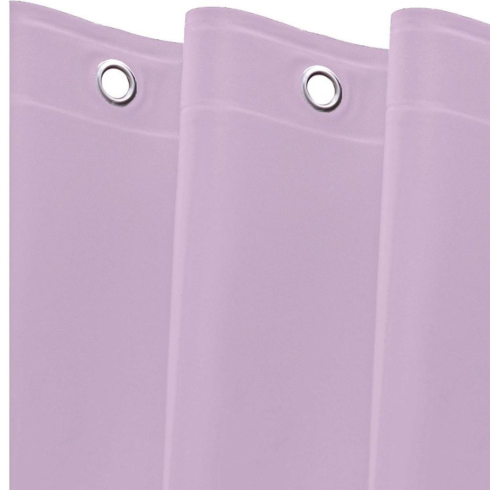 72" White Vinyl Shower Curtain Liner