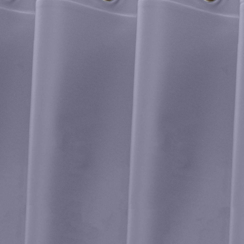 72" White Vinyl Shower Curtain Liner
