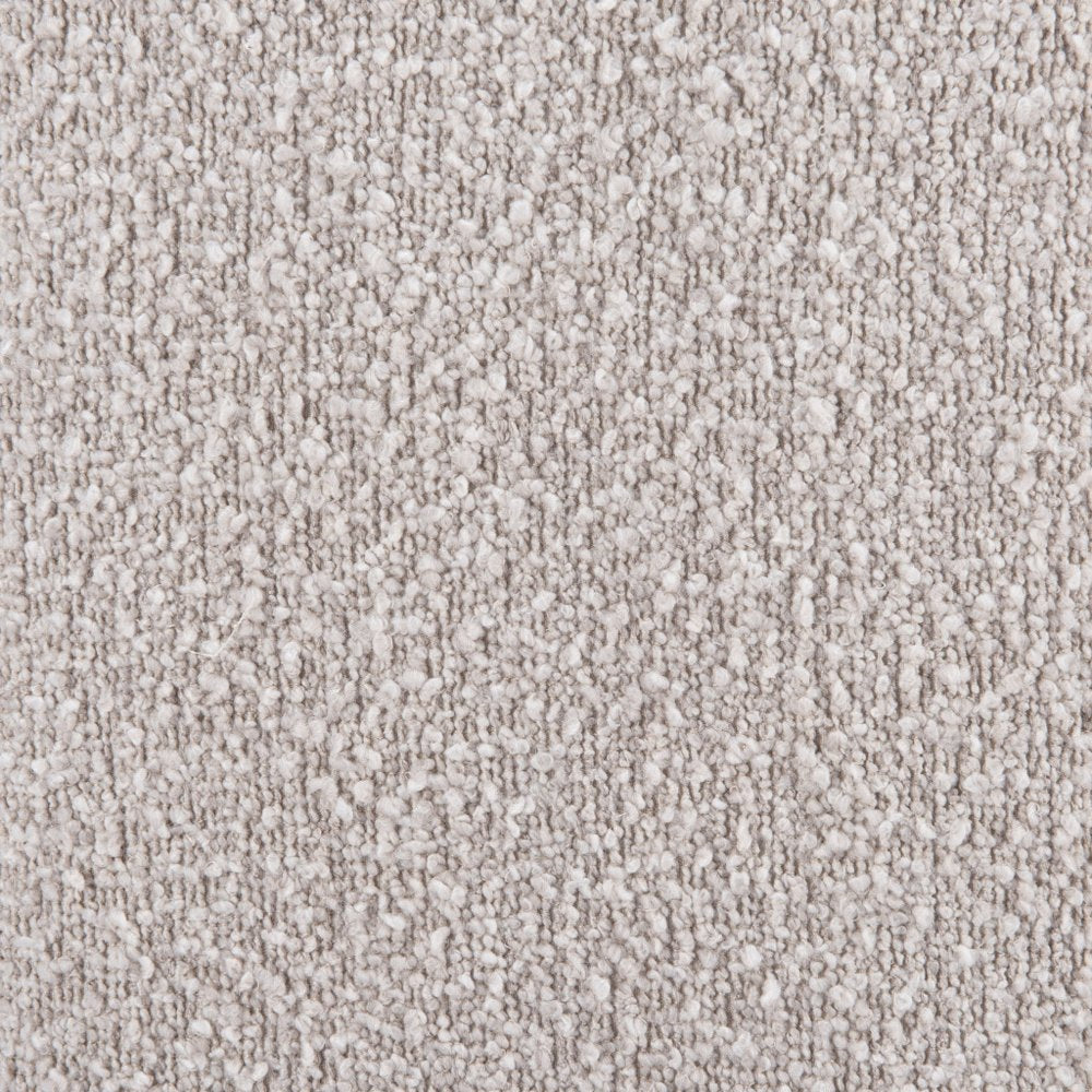 27" Beige Faux Shearling And Upholstered Arm Chair