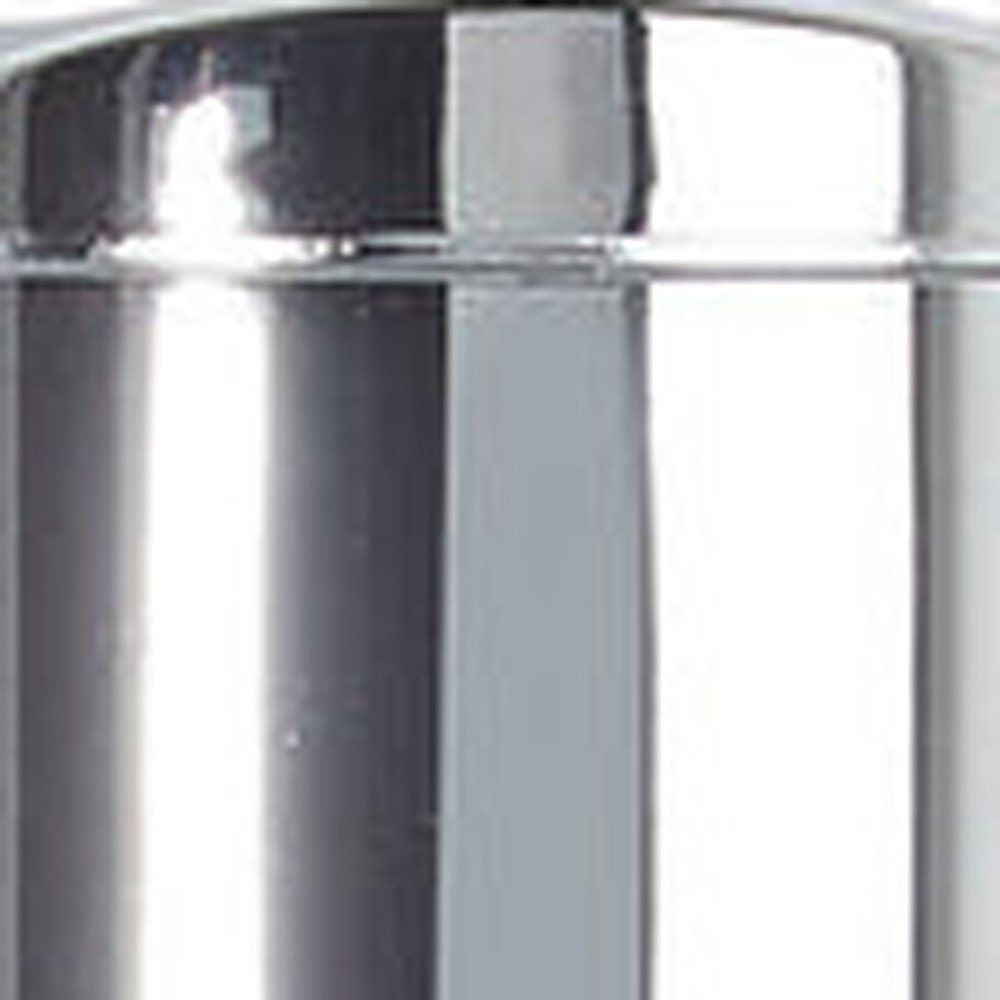 Silver Heavy Duty Plastic Three Chamber Wall Mount Soap Dispenser