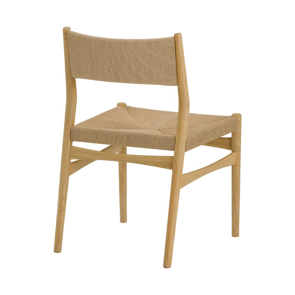 Juego de comedor ovalado de cinco piezas de roble con cuatro sillas
