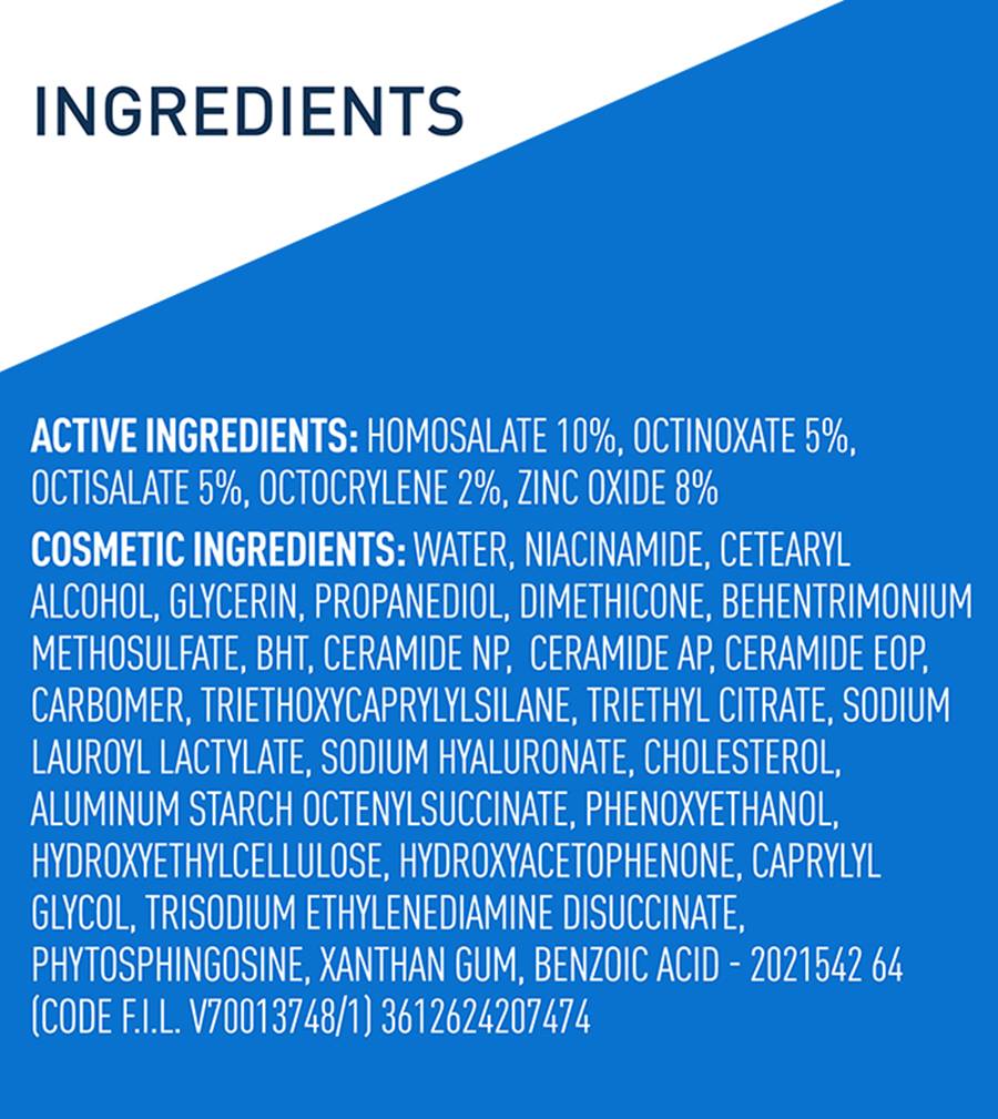 CeraVe am moisturizing lotion with SPF 30 hyaluronic acid niacinamide 3 oz