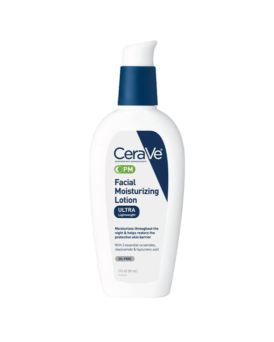 CeraVe am pm moisturizing lotion set with SPF 30 hyaluronic acid niacinamide 3 oz