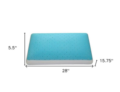 Almohada de espuma viscoelástica con gel refrescante tamaño queen