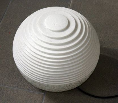 Piedra de jardín de arenisca blanca de 12"