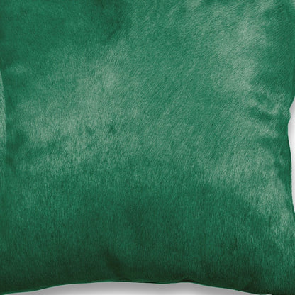 Set of Two Silver and Gray Cowhide Throw Pillow