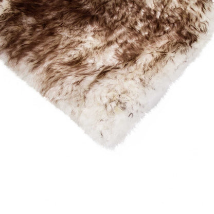 17" X 17" Gray Genuine Sheepskin Chair Pad
