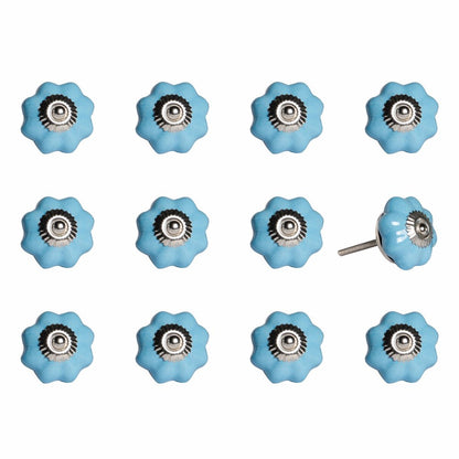 1.5" X 1.5" X 1.5" Pink Silver Asnd Red Knobs 12 Pack