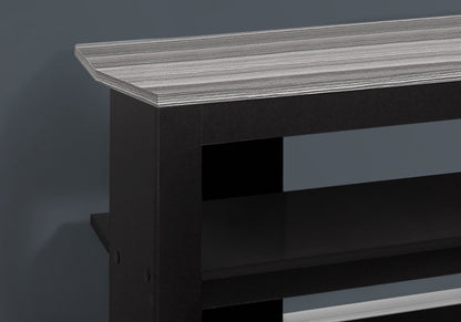 42" Brown Open Shelving TV Stand