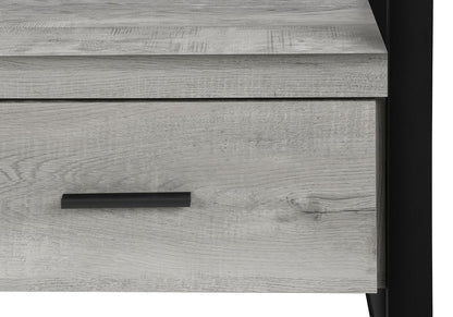 59" Brown and Black Cabinet Enclosed Storage TV Stand
