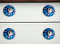 Set of Twelve Blue And White Botanical Ceramic Drawer Pull Knobs